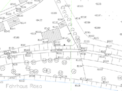 Ausschnitt aus dem Lageplan